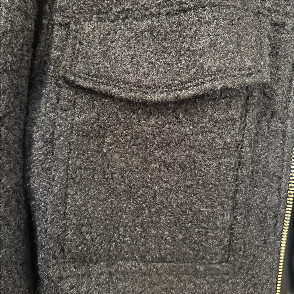 Black Label Black Teddy Jacket — NWOT - Picture 3 of 9